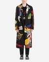 DOLCE & GABBANA WOOL COAT/dressing gown WITH PATCH,G001KZFRMDHS8051