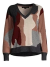 360CASHMERE Skull Cashmere Cropped Sweater
