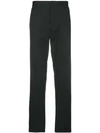 Prada Stretch Slim-fit Trousers In Black