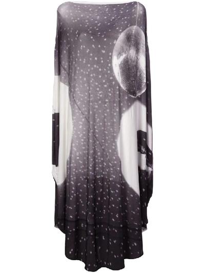 Mm6 Maison Margiela Disco Ball Print Dress - Grey