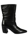 PRADA POINTED TOE ANKLE BOOTS,10689304