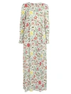 LA DOUBLEJ LA DOUBLEJ FLORAL PRINTED DRESS,10688852