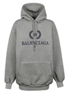 BALENCIAGA PRINTED HOODIE,10689345