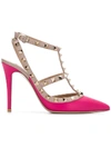Valentino Garavani Rockstud Pumps - Pink In Pink