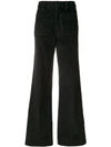 ULLA JOHNSON WIDE LEG CORDUROY TROUSERS