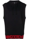 OPENING CEREMONY LOGO HOODIE waistcoat