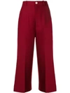 GUCCI CROPPED TROUSERS