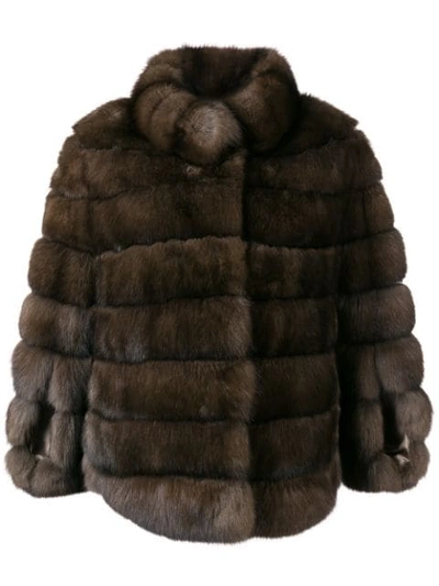 Liska Romea Fur Jacket In Natur