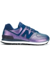 New Balance 574 Low Top Trainers - Blue In Blue