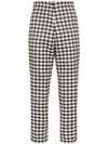 PASKAL GINGHAM CROPPED TROUSERS