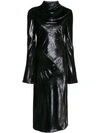 ELLERY GOTHAM COWL MIDI DRESS