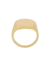 Maria Black Gold Gordon Signet Ring In Gold