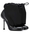 PRADA PATENT LEATHER ANKLE BOOTS,P00345915