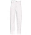 Isabel Marant Étoile Corsysr High-rise Straight-leg Jeans In White