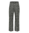 ACNE STUDIOS CHECKED WOOL-BLEND trousers,P00340197