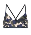 THE UPSIDE FRENCH CAMO ZOE SPORTS BRA,P00344434