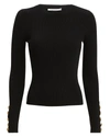 A.L.C Dunham Ribbed Sweater,7SWPO00281-DUNHAM-BLK