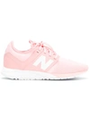 NEW BALANCE NEW BALANCE 247 LOW TOP TRAINERS - PINK