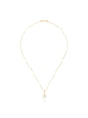 ANNI LU Gold plated opal and pearl necklace