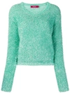 SIES MARJAN SIES MARJAN GLITTER SWEATER - GREEN