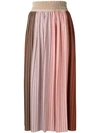 ALTEA high-waisted pleated skirt