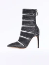 Alexandre Birman Metallic Pvc Sommer Boot In Silver