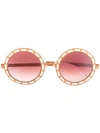Pared Eyewear Sonny & Cher Sunglasses - Brown In Brown