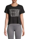REEBOK Outline Cropped Tee,0400099172370