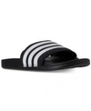Adidas Originals Adidas Men's Essentials Adilette Comfort Adjustable Slide Sandals In Black
