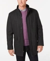 CALVIN KLEIN MEN'S WOOL BLEND CAR COAT