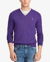 POLO RALPH LAUREN MEN'S V-NECK SWEATER