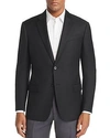 EMPORIO ARMANI EMPORIO ARMANI BLACK REGULAR FIT SPORT COAT,01GGZ00B020999