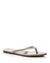 Tkees Square Toe Lily Flip Flops Cocobutter In Custard