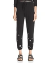 CHASER FOIL STAR SWEATtrousers,CW6294-CHA3352-TRBLK
