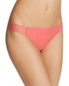 B.tempt'd By Wacoal B.bare Thong In Calypso Cream