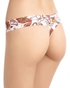 COMMANDO PRINTED CLASSIC THONG,CT02