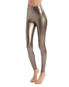 Commando Perfect Control Faux Leather Leggings In Bronze