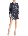 TED BAKER JAZMIIN GRACEFUL TIE-NECK DRESS - 100% EXCLUSIVE,WC8WGDF2JAZMIINDK-BL