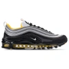 NIKE NIKE MEN'S AIR MAX 97 CASUAL SHOES IN BLACK SIZE 8.5 KNIT,2381031