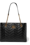 GUCCI GG Marmont medium quilted leather tote