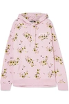 KENZO OVERSIZED FLORAL-PRINT COTTON-JERSEY HOODIE