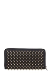 CHRISTIAN LOUBOUTIN PANETTONE WALLET WITH GOLDEN STUDS,10690293