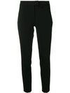 Dondup Tailored Slim-fit Trousers In Black