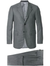 THOM BROWNE WIDE LAPEL WOOL TWILL SUIT