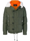DSQUARED2 BUTTON PADDED JACKET