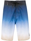 OSKLEN PRINTED SWIMMING SHORTS