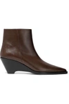 ACNE STUDIOS CONY LEATHER ANKLE BOOTS,3074457345619134223
