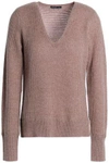 JAMES PERSE JAMES PERSE WOMAN CASHMERE SWEATER TAUPE,3074457345619193701