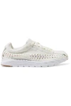 NIKE MAYFLY WHIPSTITCHED SUEDE SNEAKERS,3074457345619089794