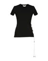 ALYX 1017 ALYX 9SM WOMAN T-SHIRT BLACK SIZE XS COTTON, ELASTANE,12233114CF 4